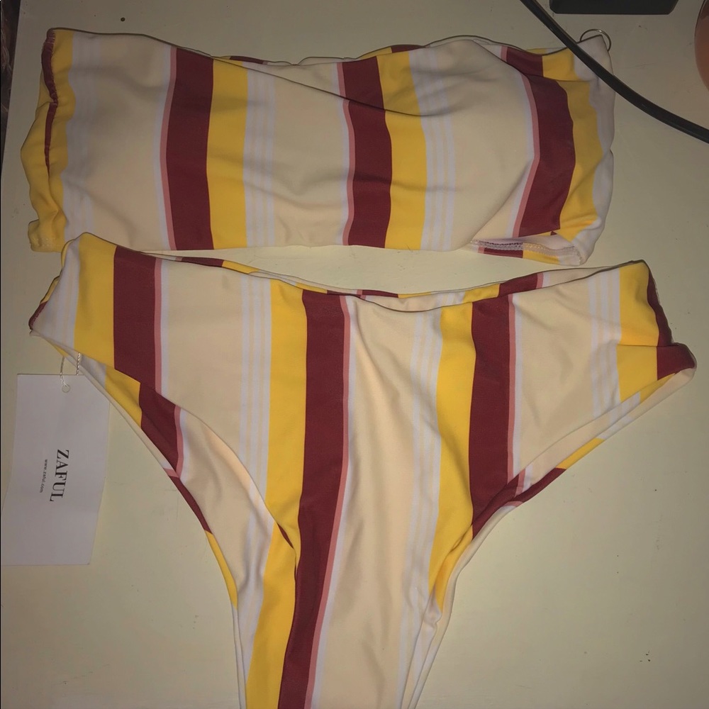 BRAND NEW . High wasted BiKini  #ZAFUL